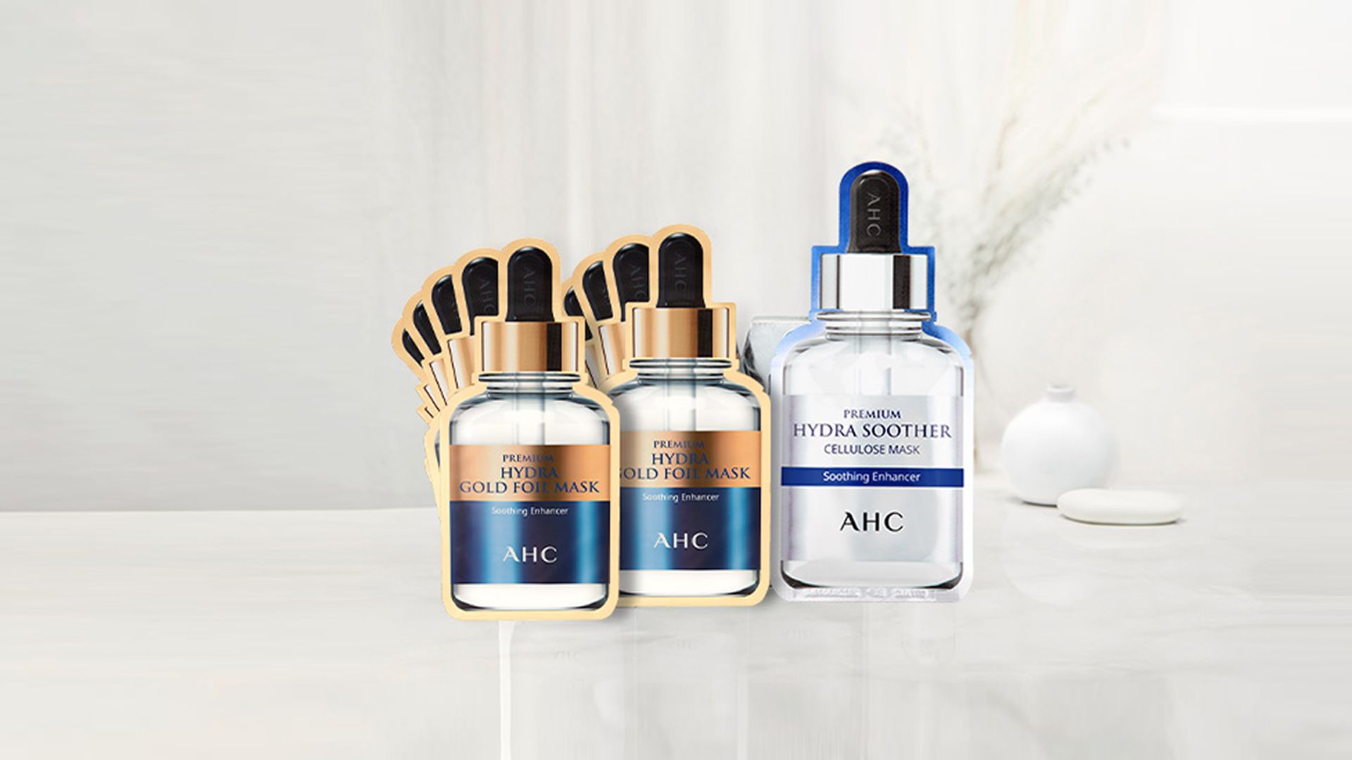 AHC爱和纯魔力贴面膜家族