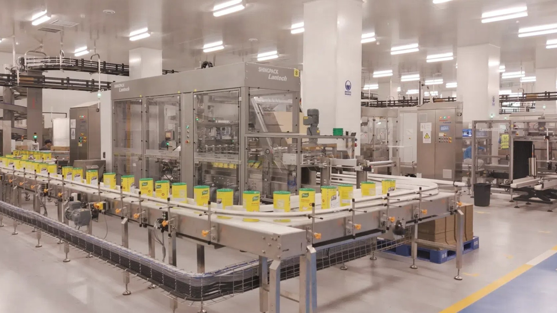 联合利华广州食品工厂家乐鸡粉生产线