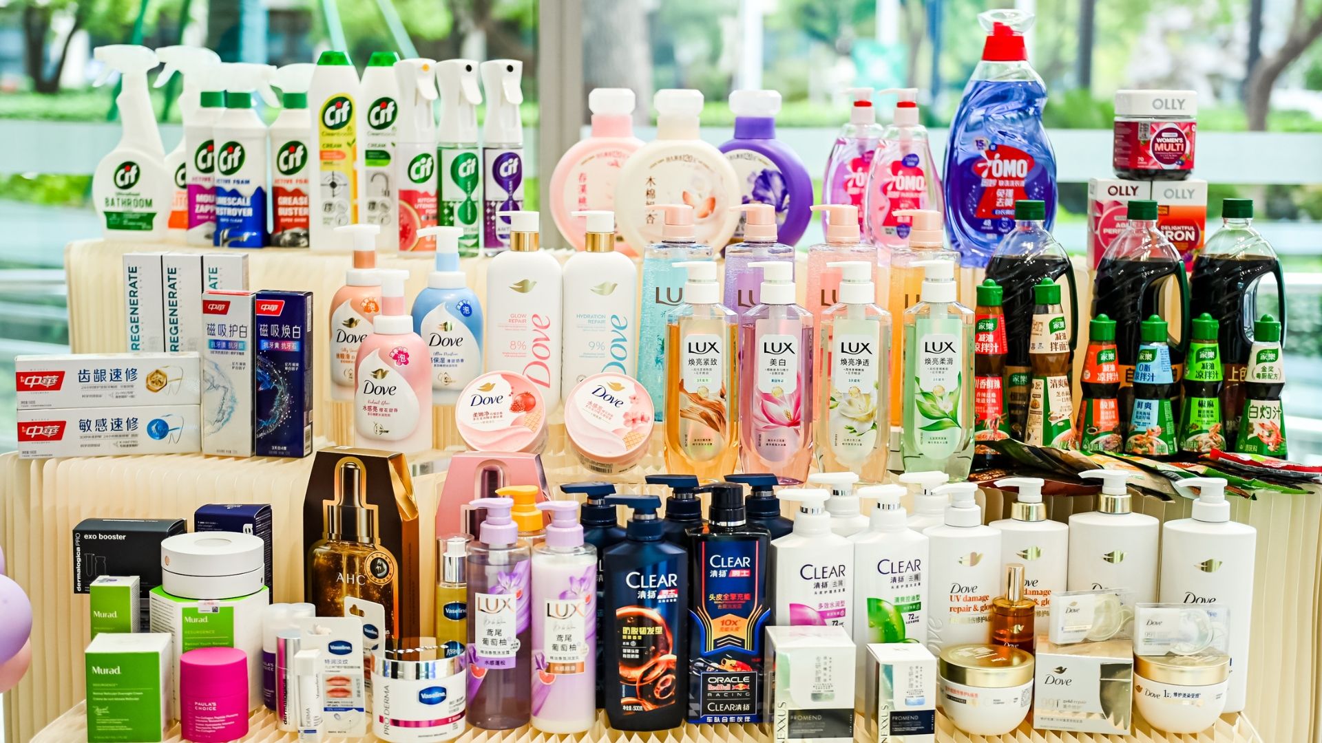 联合利华全品类新品集中亮相